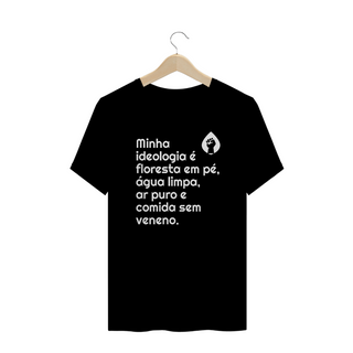 Nome do produtoT-shirt Plus Size Ideologia