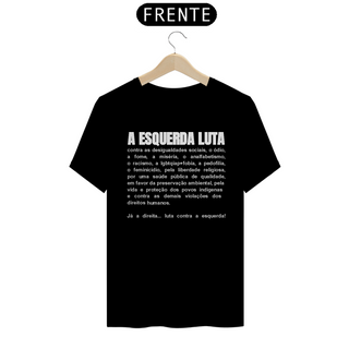 Nome do produtoT-shirt Tradicional A Esquerda Luta