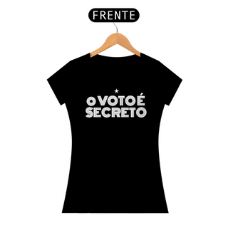 Nome do produtoT-shirt Baby Look Voto Secreto