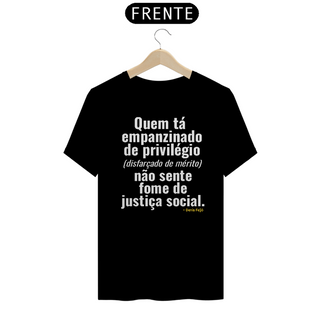 Nome do produtoT-shirt Tradicional NÃO SENTE