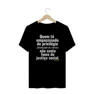 Nome do produtoT-shirt Plus Size NÃO SENTE