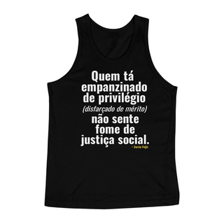 Nome do produtoRegata Unissex NÃO SENTE