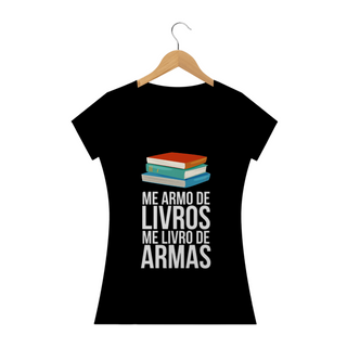 Nome do produtoT-shirt Baby Look Livros SIM!