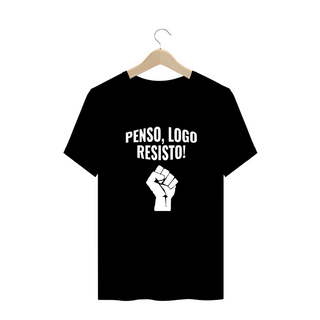 Nome do produtoT-shirt Plus Size Resisto!