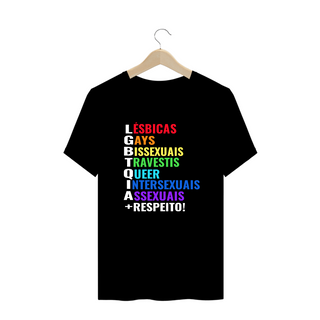 Nome do produtoT-shirt Plus Size LGBTQIA+