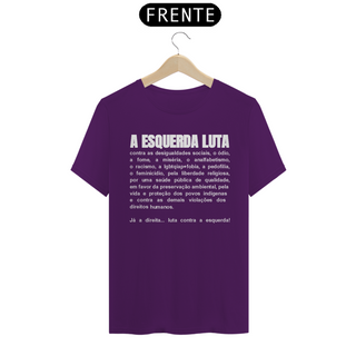 Nome do produtoT-shirt Tradicional A Esquerda Luta