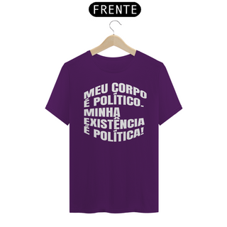 Nome do produtoT-shirt Tradicional Corpo Político & Existência Política