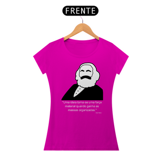 Nome do produtoT-shirt Baby Look Karl Marx