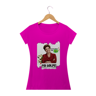 Nome do produtoT-shirt Baby Look Dilma