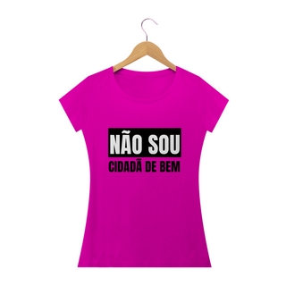 Nome do produtoT-shirt Baby Look NÃO SOU