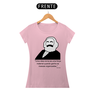 Nome do produtoT-shirt Baby Look Karl Marx