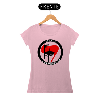 Nome do produtoT-shirt Baby Look Cadeira Antifascista