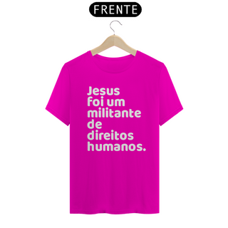 Nome do produtoT-shirt Tradicional Jesus Militante