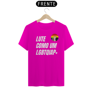 Nome do produtoT-shirt Tradicional Lute como um LGBTQIAP+