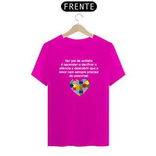 Nome do produtoT-shirt Tradicional Pai de Autista