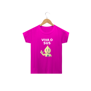 Nome do produtoT-shirt Classic Infantil VIVA O SUS