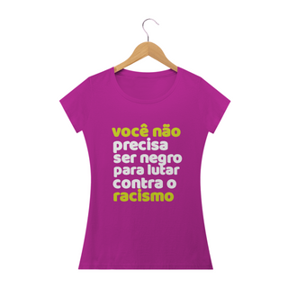 Nome do produtoT-shirt Feminina Antirracista