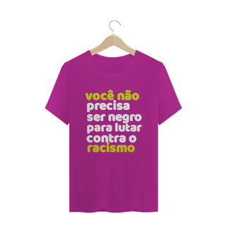 Nome do produtoT-shirt Masculina Antirracista 