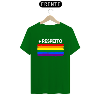 Nome do produtoT-shirt Tradicional +Respeito