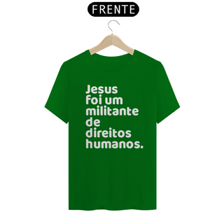 Nome do produtoT-shirt Tradicional Jesus Militante