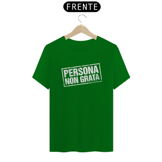 Nome do produtoT-shirt Tradicional Persona Non Grata (sem estrela)