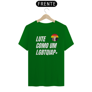 Nome do produtoT-shirt Tradicional Lute como um LGBTQIAP+