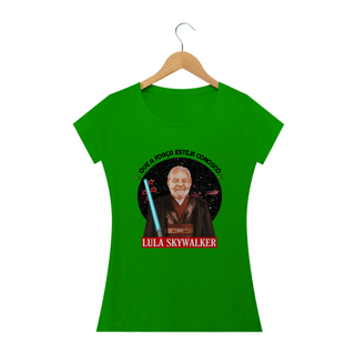 Nome do produtoT-shirt Baby Look Lula Skywalker