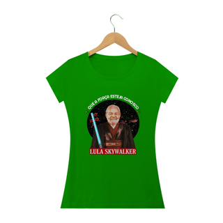 Nome do produtoT-shirt Baby Look Lula Skywalker