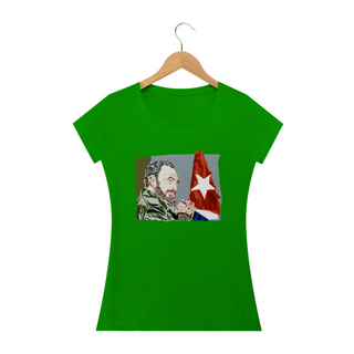 Nome do produtoT-shirt Baby Look Fidel Castro