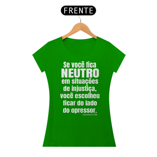 Nome do produtoT-shirt Baby Look Desmond Tutu