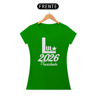 Nome do produtoT-shirt Baby Look LULA 2026