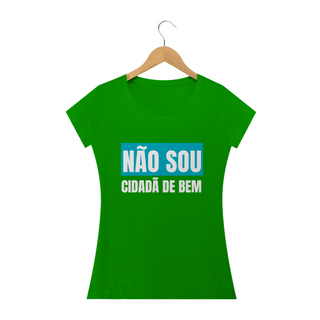 Nome do produtoT-shirt Baby Look NÃO SOU