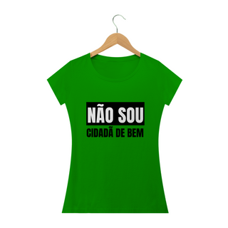 Nome do produtoT-shirt Baby Look NÃO SOU