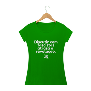 Nome do produtoT-shirt Baby Look Revolução