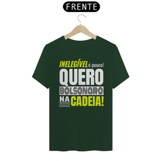 Nome do produtoT-shirt Tradicional Bolsonaro Na Cadeia!