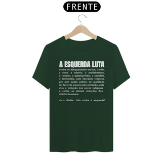 Nome do produtoT-shirt Tradicional A Esquerda Luta