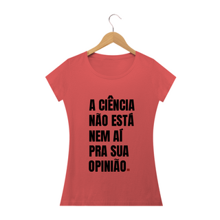 Nome do produtoT-shirt Baby Look Estonada Ciência