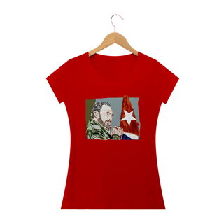 Nome do produtoT-shirt Baby Look Fidel Castro