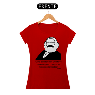 Nome do produtoT-shirt Baby Look Karl Marx