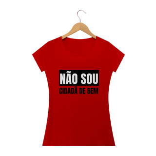 Nome do produtoT-shirt Baby Look NÃO SOU