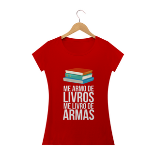 Nome do produtoT-shirt Baby Look Livros SIM!