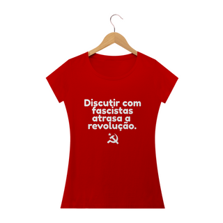 Nome do produtoT-shirt Baby Look Revolução