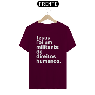 Nome do produtoT-shirt Tradicional Jesus Militante