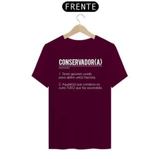 Nome do produtoT-shirt Tradicional Conservador(a)