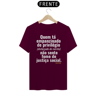 Nome do produtoT-shirt Tradicional NÃO SENTE