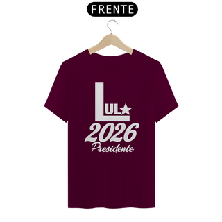 Nome do produtoT-shirt Tradicional LULA 2026