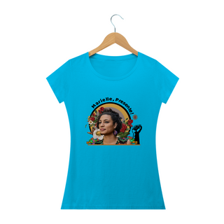 Nome do produtoT-shirt Baby Look Marielle, Presente!