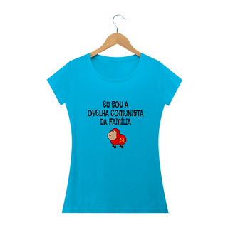 Nome do produtoT-shirt Baby Look Ovelha Comunista