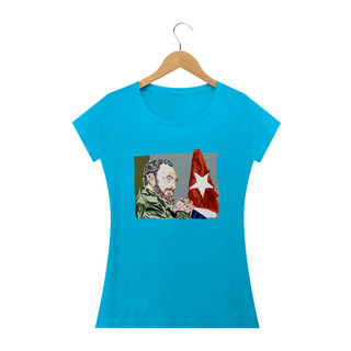 Nome do produtoT-shirt Baby Look Fidel Castro