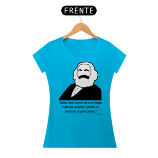 Nome do produtoT-shirt Baby Look Karl Marx